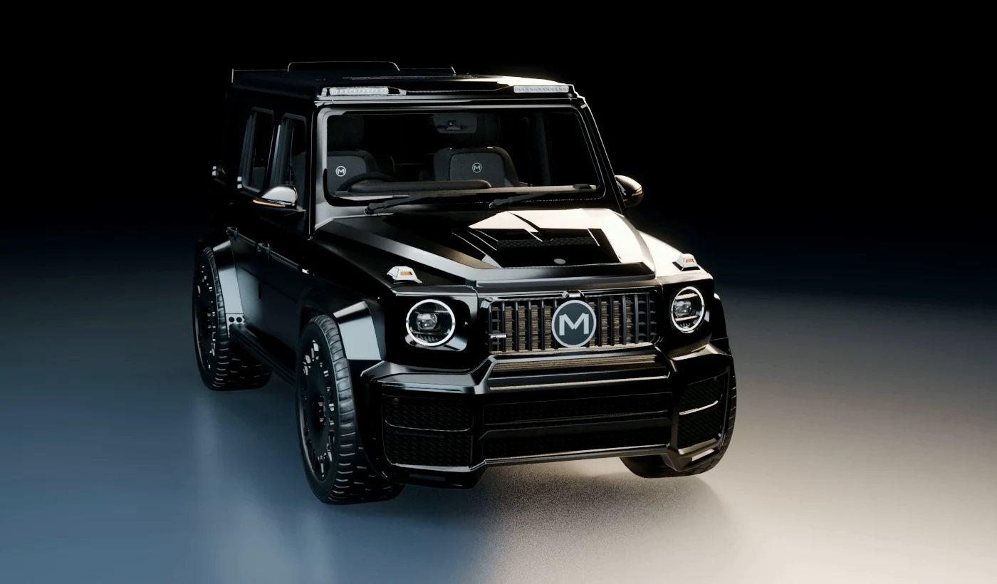 Наш Brabus G700 — студийный рендер игровой модели Machtwagen World